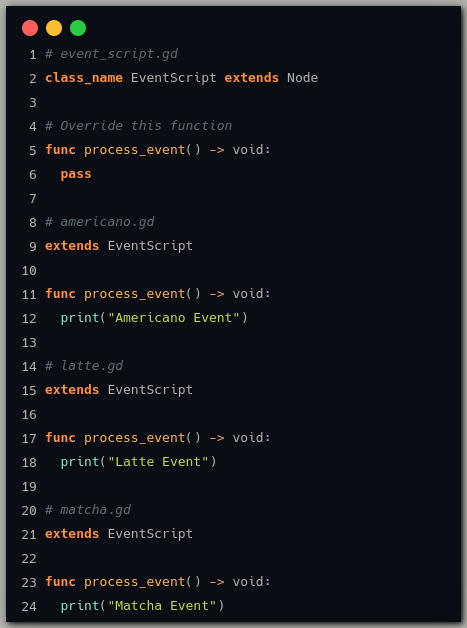 EventScript