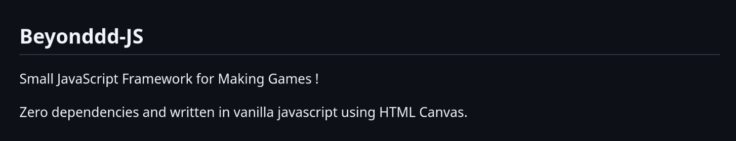 BeyondddJS